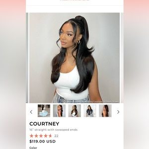 Insert name here hair: Courtney